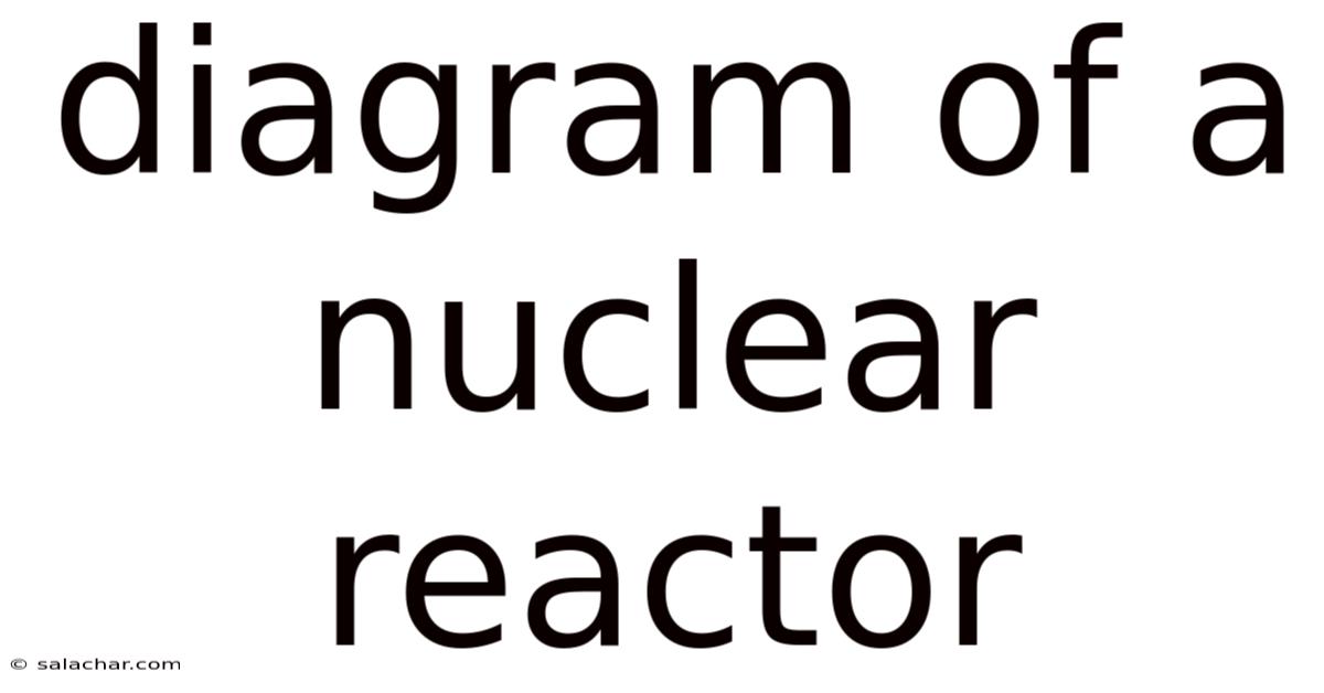 Diagram Of A Nuclear Reactor