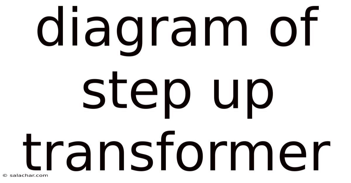 Diagram Of Step Up Transformer