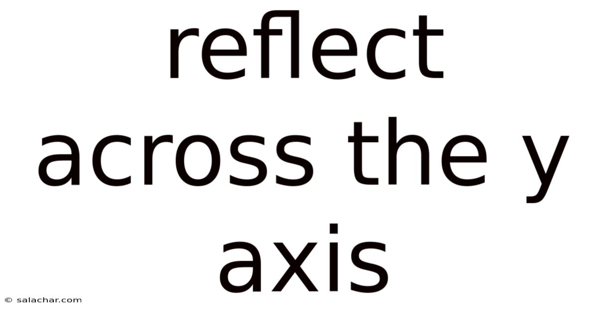 Reflect Across The Y Axis