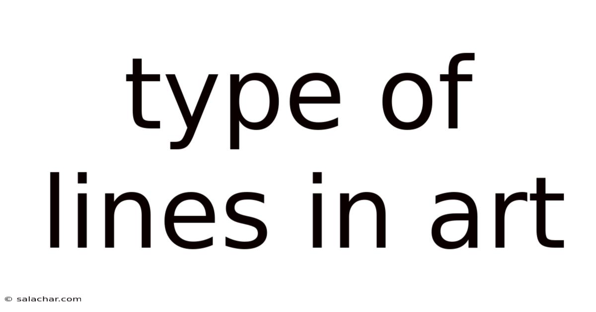 Type Of Lines In Art