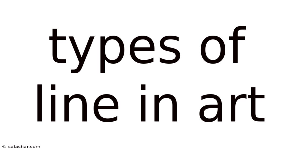 Types Of Line In Art